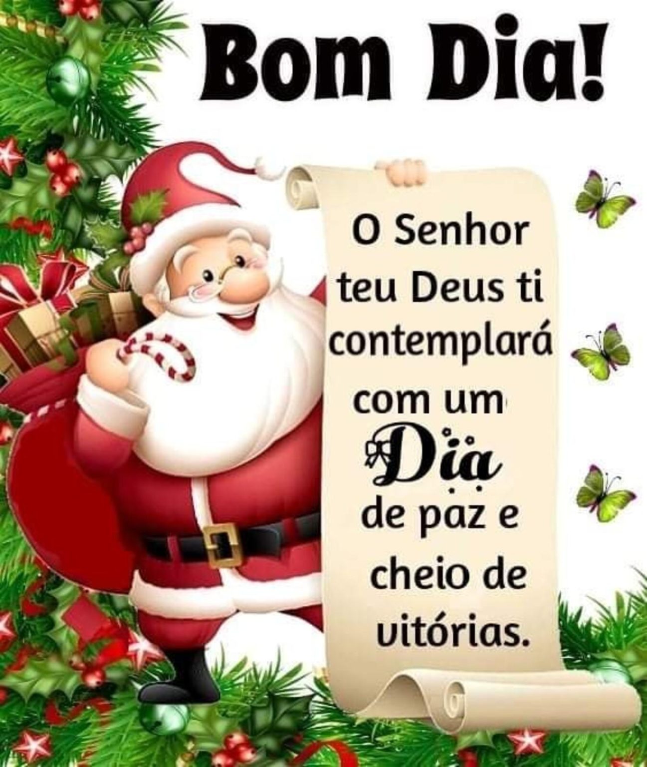 Bom Dia Papai Noel ImagensBomDia Net