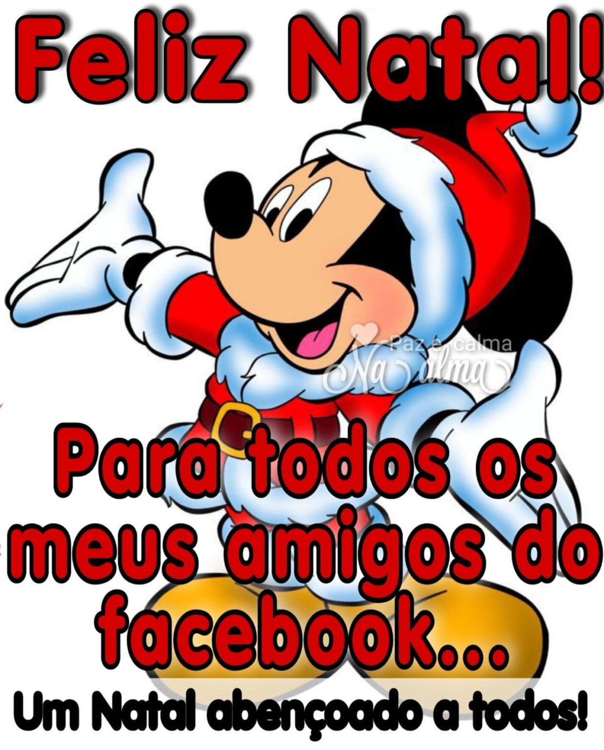 Feliz Natal Para Todos Os Meus Amigos Do Facebook ImagensBomDia Net