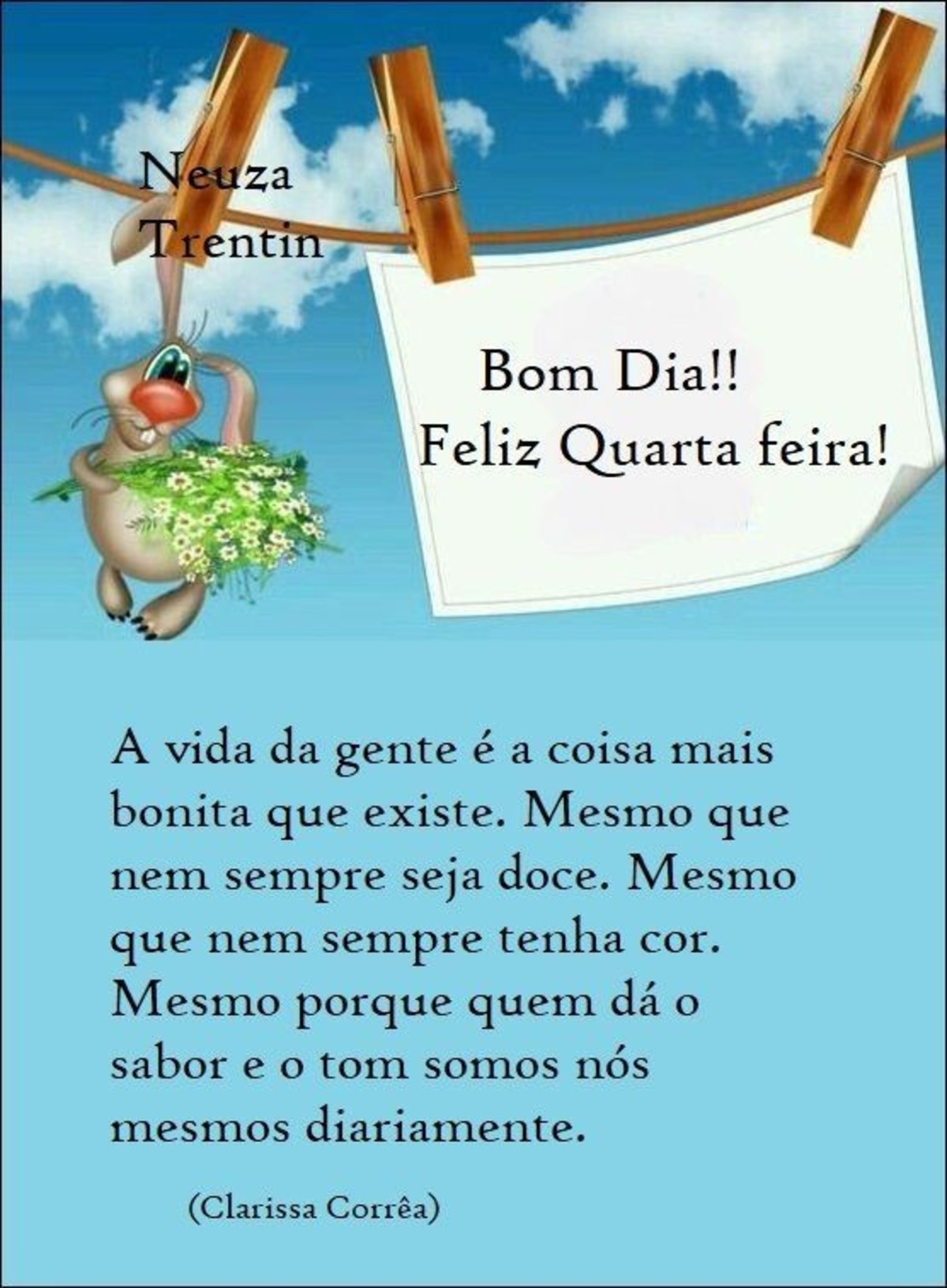 Mensagens lindas Feliz Quarta-Feira 196